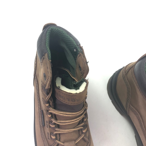 Redwing Shoes Brown Leather Ankle Boots A088 - Picture 3 of 8